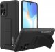 Wozinsky Wozinsky Kickstand Case silikonowe etui z podstawką etui Xiaomi Redmi Note 11S / Note 11 czarne 1