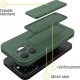 Wozinsky Wozinsky Kickstand Case silikonowe etui z podstawką etui Xiaomi Redmi Note 11S / Note 11 czarne 2