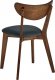 Beliani Zestaw 2 krzeseł do jadalni ciemne drewno ERIE! 6