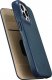 iCarer iCarer CE Oil Wax Premium Leather Folio Case skórzane etui iPhone 14 Pro Max z klapką magnetyczne MagSafe niebieski (AKI14220708-BU) 19