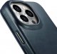 iCarer iCarer CE Oil Wax Premium Leather Folio Case skórzane etui iPhone 14 Pro Max z klapką magnetyczne MagSafe niebieski (AKI14220708-BU) 31