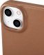 iCarer iCarer CE Premium Leather Folio Case skórzane etui iPhone 14 z klapką magnetyczne MagSafe brązowy (WMI14220713-BN) 17