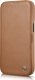 iCarer iCarer CE Premium Leather Folio Case skórzane etui iPhone 14 z klapką magnetyczne MagSafe brązowy (WMI14220713-BN) 24