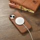 iCarer iCarer CE Premium Leather Folio Case skórzane etui iPhone 14 z klapką magnetyczne MagSafe brązowy (WMI14220713-BN) 8