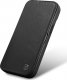 iCarer iCarer CE Premium Leather Folio Case skórzane etui iPhone 14 Pro z klapką magnetyczne MagSafe czarny (WMI14220714-BK) 22