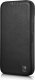 iCarer iCarer CE Premium Leather Folio Case skórzane etui iPhone 14 Pro z klapką magnetyczne MagSafe czarny (WMI14220714-BK) 23