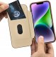 iCarer iCarer CE Premium Leather Folio Case skórzane etui iPhone 14 Plus z klapką magnetyczne MagSafe brązowy (WMI14220715-BN) 11
