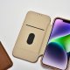iCarer iCarer CE Premium Leather Folio Case skórzane etui iPhone 14 Plus z klapką magnetyczne MagSafe brązowy (WMI14220715-BN) 9