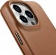 iCarer iCarer CE Premium Leather Folio Case skórzane etui iPhone 14 Pro Max z klapką magnetyczne MagSafe brązowy (WMI14220716-BN) 14