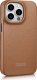 iCarer iCarer CE Premium Leather Folio Case skórzane etui iPhone 14 Pro Max z klapką magnetyczne MagSafe brązowy (WMI14220716-BN) 26