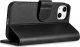 iCarer iCarer Wallet Case 2in1 etui iPhone 14 skórzany pokrowiec z klapką Anti-RFID czarny (WMI14220725-BK) 8