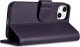 iCarer iCarer Wallet Case 2in1 etui iPhone 14 Pro skórzany pokrowiec z klapką Anti-RFID ciemnofioletowy (WMI14220726-DP) 6