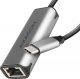 Adapter USB Axagon ADE-25R USB - RJ45 Srebrny  (ADE-25RC) 1