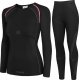 Brugi Bielizna termoaktywna damska zestaw bluza + spodnie legginsy Brugi 2RCG czarny rozmiar S/M 1