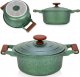 NAVA Garnek granitowy z pokrywką OMEGA 24 cm 4,4 l 12