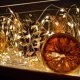 Lampki choinkowe Springos 10 LED białe ciepłe 3