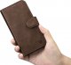 iCarer iCarer Oil Wax Wallet Case 2in1 etui iPhone 14 Pro Max skórzany pokrowiec z klapką Anti-RFID brązowy (WMI14220724-BN) 11
