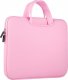 Torba Hurtel Uniwersalne etui torba na laptopa 15,6'' tablet organizer na komputer różowy 2