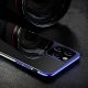 Hurtel Clear Color case żelowy pokrowiec etui z metaliczną ramką Xiaomi Redmi Note 11 Pro+ 5G / 11 Pro 5G / 11 Pro czarny 1