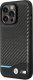 BMW Etui BMHCP14L22NBCK iPhone 14 Pro 6,1" czarny/black Leather Carbon 2
