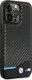 BMW Etui BMHCP14L22NBCK iPhone 14 Pro 6,1" czarny/black Leather Carbon 4