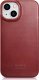 iCarer CE Oil Wax Premium Leather Folio Case skórzane etui iPhone 14 Plus z klapką magnetyczne MagSafe czerwony (AKI14220707-RD) 20