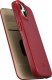 iCarer CE Oil Wax Premium Leather Folio Case skórzane etui iPhone 14 Plus z klapką magnetyczne MagSafe czerwony (AKI14220707-RD) 26