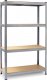 Plonos Regał metalowy magazynowy 150 x 75 x 30 470000 1