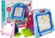 LeanToys Tablica do Rysowania Dwustronna Pisaki Magnesy 1
