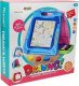 LeanToys Tablica do Rysowania Dwustronna Pisaki Magnesy 4