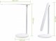 Lampka biurkowa Techly biała  (I-LAMP-DSK9) 12
