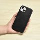 iCarer iCarer Oil Wax Premium Leather Case skórzane etui iPhone 14 magnetyczne z MagSafe czarny (WMI14220701-BK) 10
