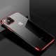 Hurtel Clear Color case żelowy pokrowiec etui z metaliczną ramką Xiaomi Redmi Note 11 Pro+ 5G / 11 Pro 5G / 11 Pro czerwony 3