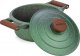 NAVA Garnek granitowy z pokrywką OMEGA 20 cm 2,6 l 2