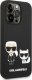 Karl Lagerfeld Karl Lagerfeld KLHMP14LSSKCK iPhone 14 Pro 6,1" hardcase czarny/black Liquid Silicone Karl & Choupette Magsafe NoSize 4