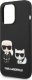 Karl Lagerfeld Karl Lagerfeld KLHMP14LSSKCK iPhone 14 Pro 6,1" hardcase czarny/black Liquid Silicone Karl & Choupette Magsafe NoSize 6