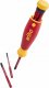 Wiha Izolowany Wkrętak z magazynkiem 4 bitów PocketMax electric IEC 60900, 45296 34