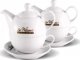 Sir Williams Sir William's Duo dzbanek, filiżanka i spodek x 2 2