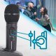 Mikrofon Art Zestaw Karaoke Stacja + 2 Bezprzewodowe Mikrofony 4