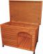 Trixie Buda Classic o plaskim dachu "Natura" 85 × 58 × 60 cm 1