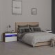 vidaXL Szafki nocne z LED, 2 szt., przydymiony dąb, 60x35x40 cm 1