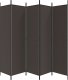 vidaXL vidaXL Parawan 6-panelowy, brązowy, 300x200 cm, tkanina 4
