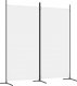 vidaXL vidaXL Parawan 2-panelowy, brązowy, 175x180 cm, tkanina 1