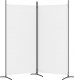 vidaXL vidaXL Parawan 2-panelowy, brązowy, 175x180 cm, tkanina 4