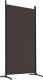 vidaXL vidaXL Parawan 5-panelowy, brązowy, 433x180 cm, tkanina 6