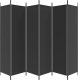 vidaXL vidaXL Parawan 6-panelowy, czarny, 300x200 cm, tkanina 4