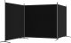 vidaXL vidaXL Parawan 3-panelowy, czarny, 525x180 cm, tkanina 5