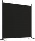 vidaXL vidaXL Parawan 3-panelowy, czarny, 525x180 cm, tkanina 6