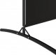 vidaXL vidaXL Parawan 2-panelowy, czarny, 175x180 cm, tkanina 6