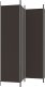 vidaXL vidaXL Parawan 4-panelowy, brązowy, 200x200 cm, tkanina 5